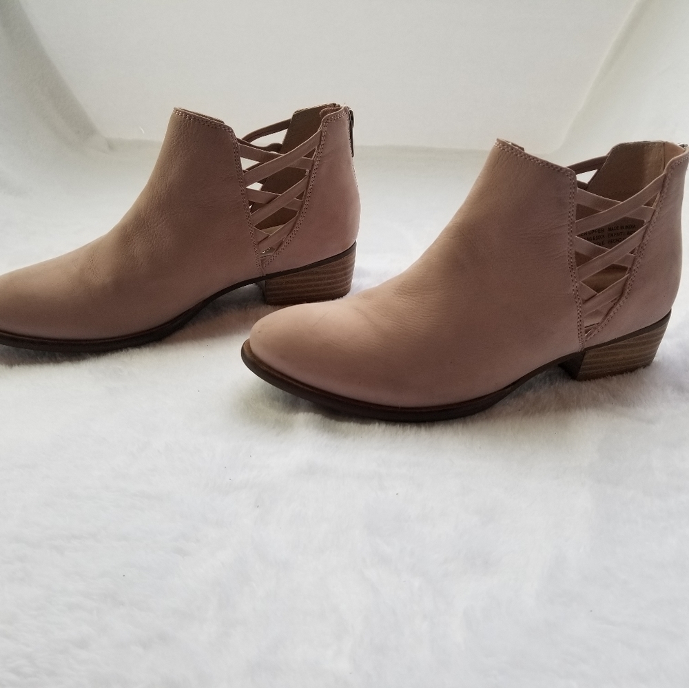 Seychelles Pink Ankle Boots
